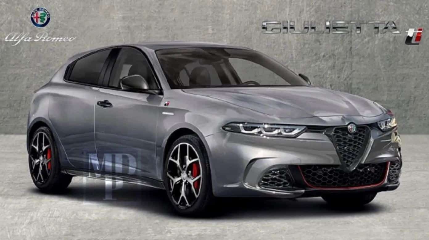 Un render mostra come potrebbe essere la nuova Alfa Romeo Giulietta