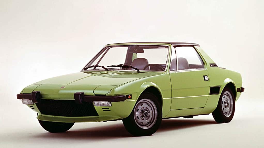 Fiat X1/9, iniziano le celebrazioni internazionali per i 50 anni