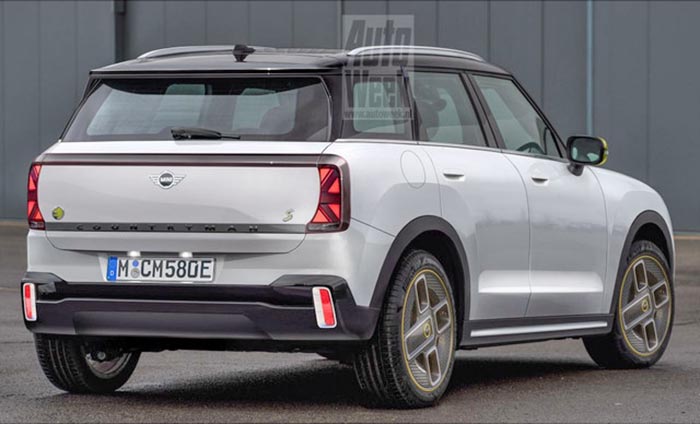 La terza generazione della MINI Countryman presenterà interessanti novità