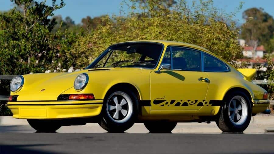 All’asta la Porsche 911 Carrera RS 2.7 del compianto Paul Walker