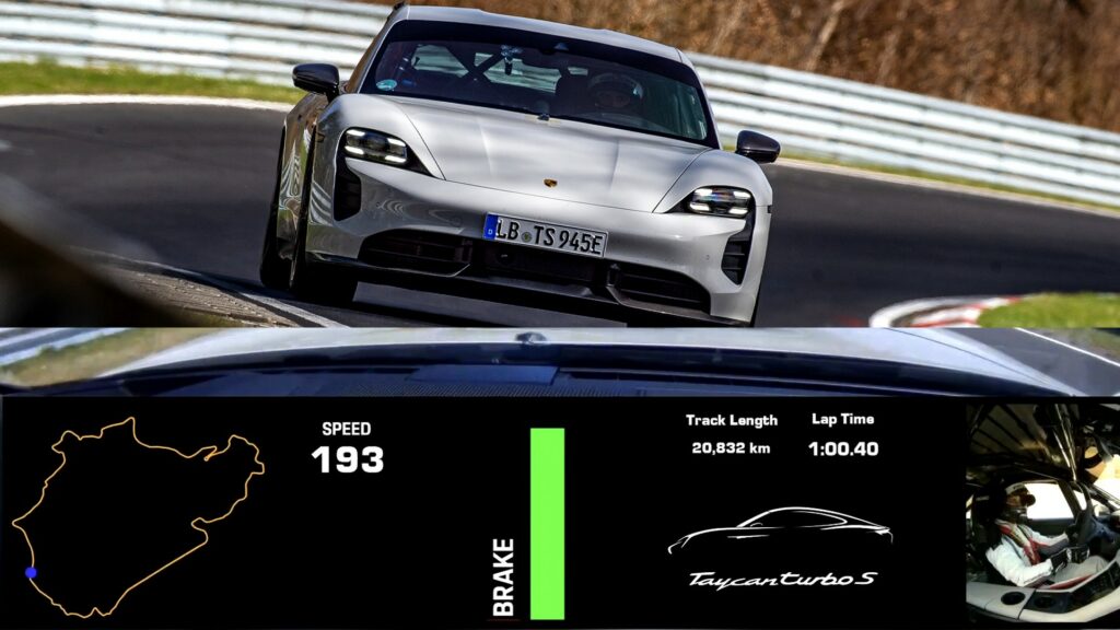 Porsche Taycan Turbo S si riprende il record al Nurburgring [VIDEO]