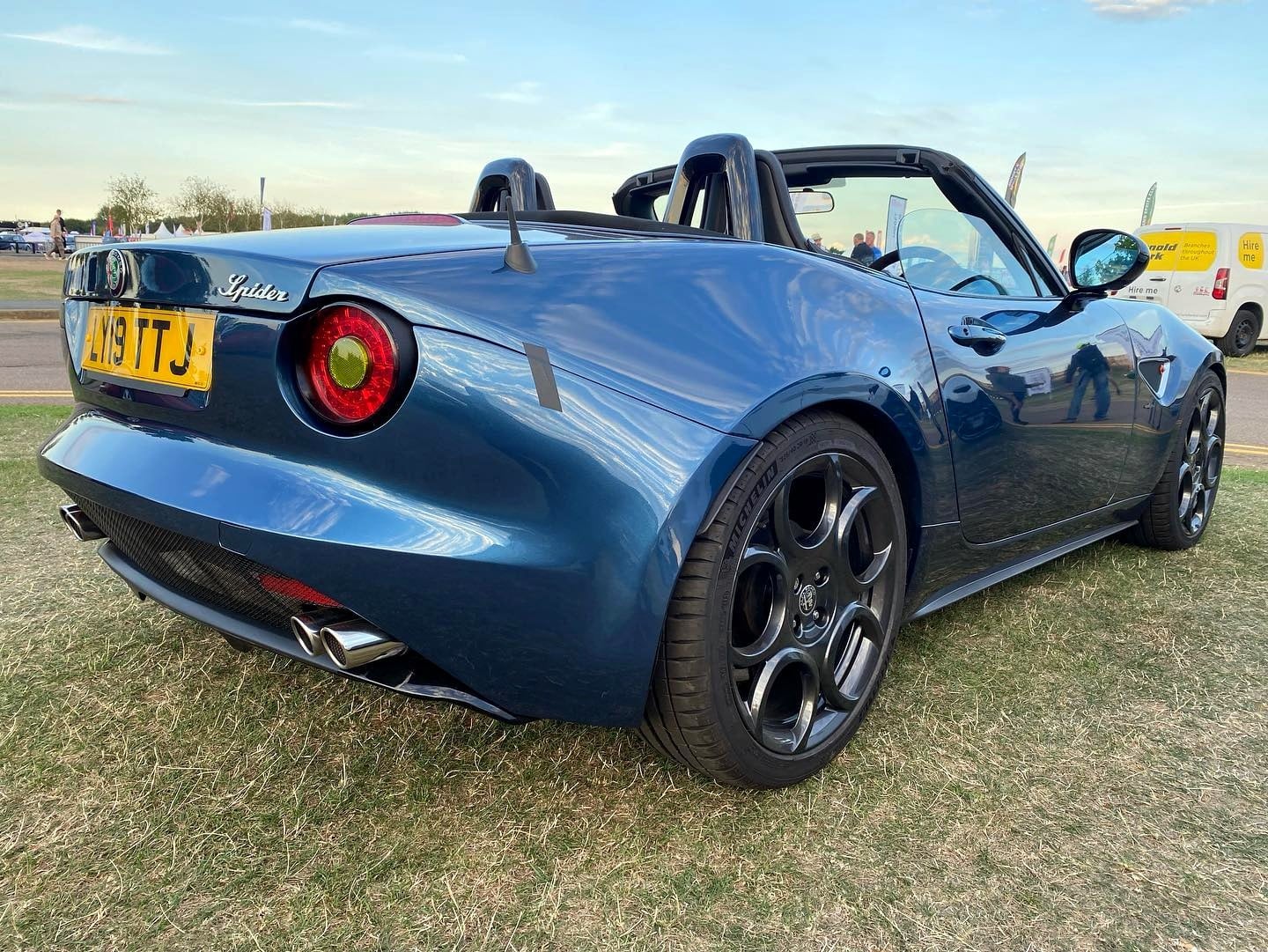 Rear Alfa Romeo Spider