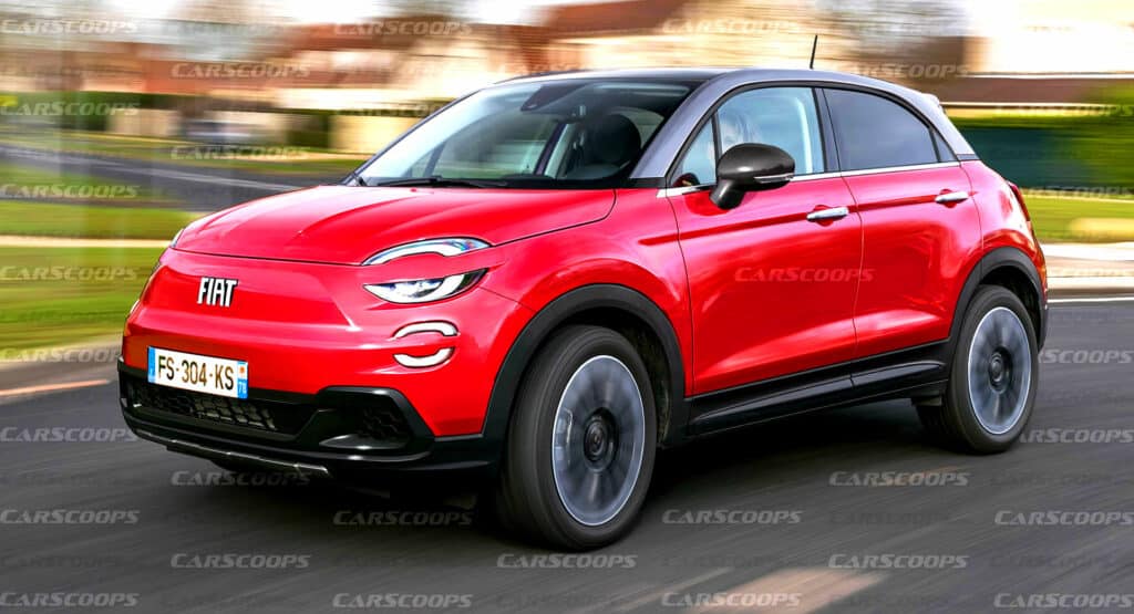 Nuova Fiat 500X: un render ci mostra come potrebbe essere