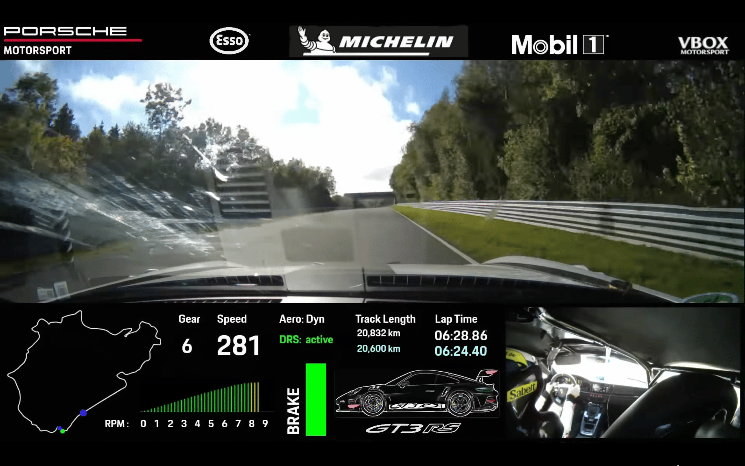 Onboard Porsche 911