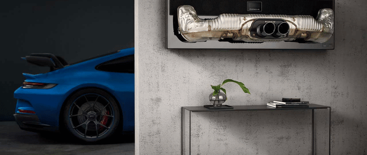 Porsche 911 Soundbar 2.0 Pro: dallo scarico nasce un impianto audio di design