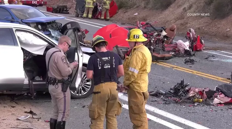 Incidente Ferrari California Los Angeles