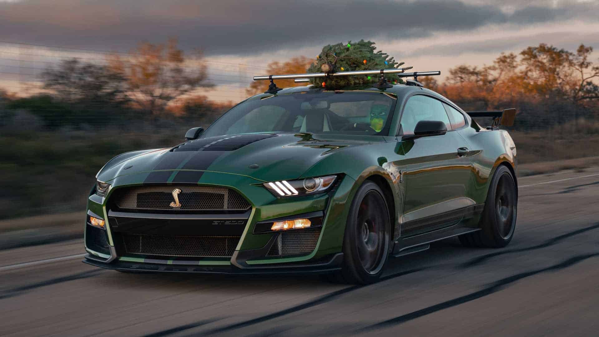 Mustang GT500 albero di natale