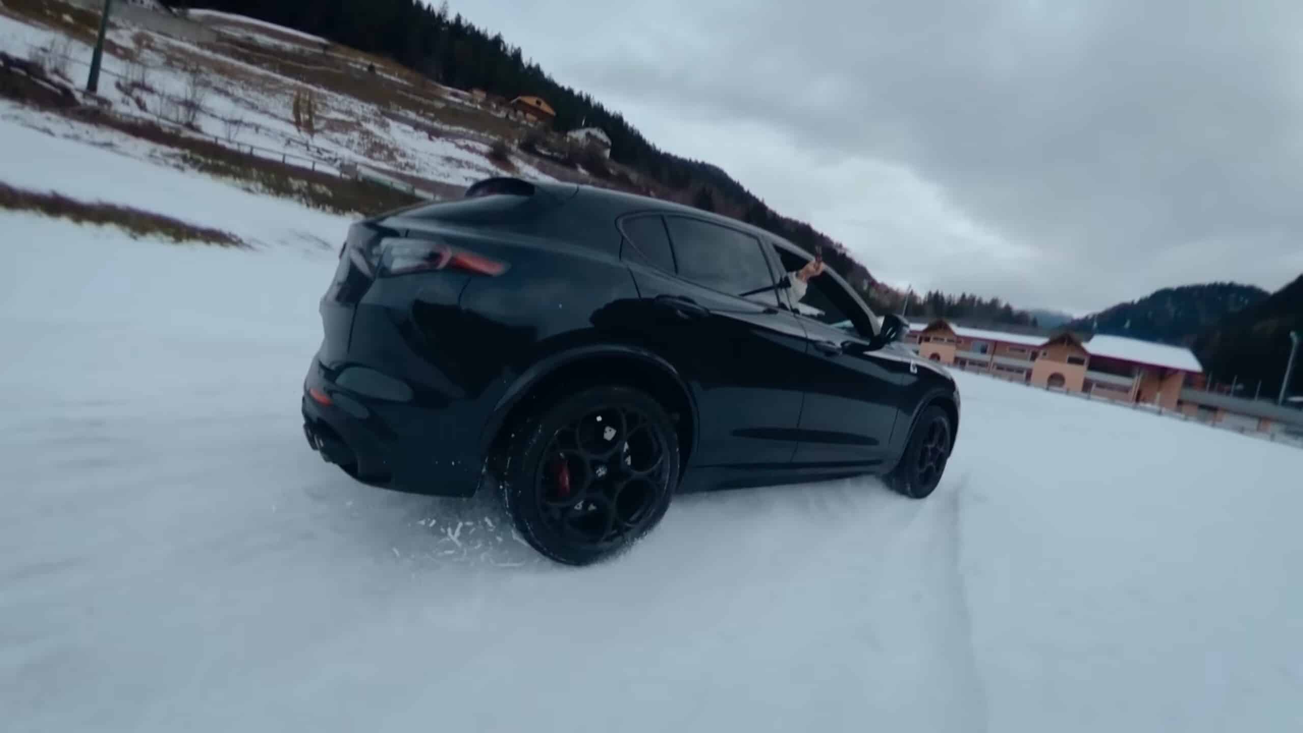 leclerc stelvio quadrifoglio video