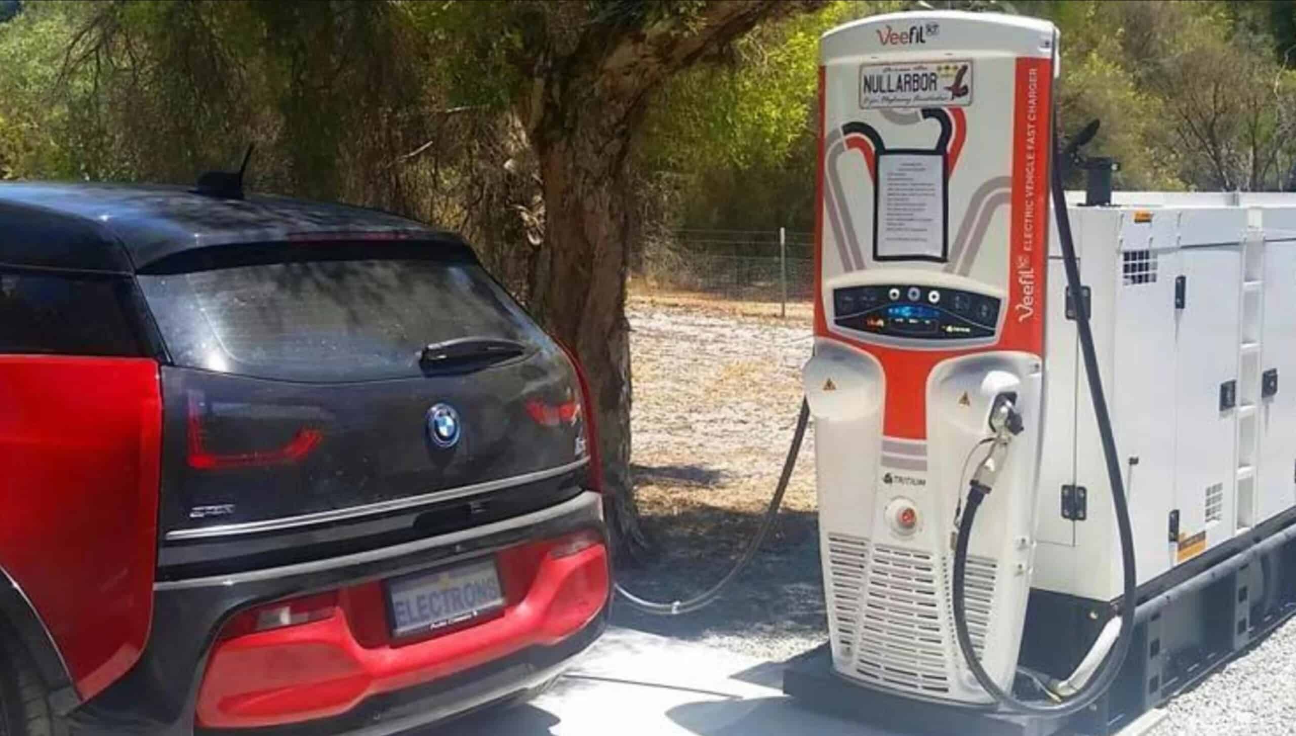 Ricarica auto elettriche generatore diesel