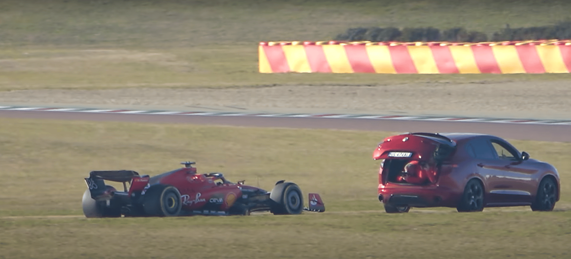 Il dietro le quinte a Fiorano: la SF-23 si filma così [VIDEO]