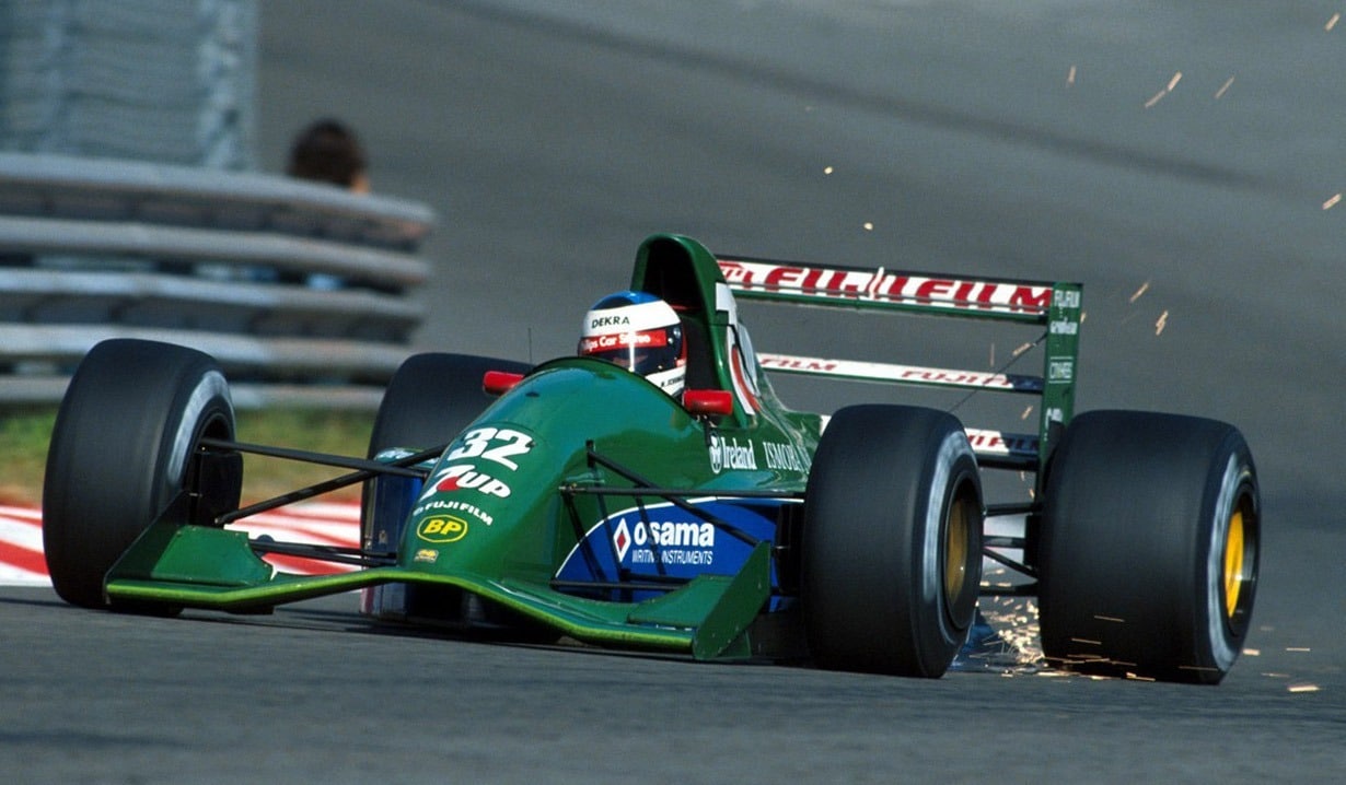 Ritorna all’asta la Jordan 191 del debutto di Michael Schumacher in F1