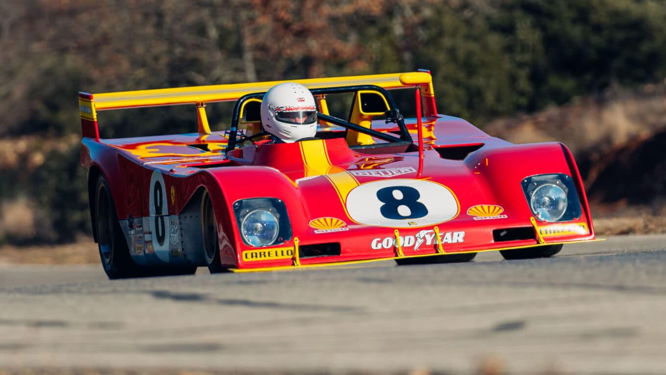 Questa Ferrari 312 PB è in asta e vale una fortuna