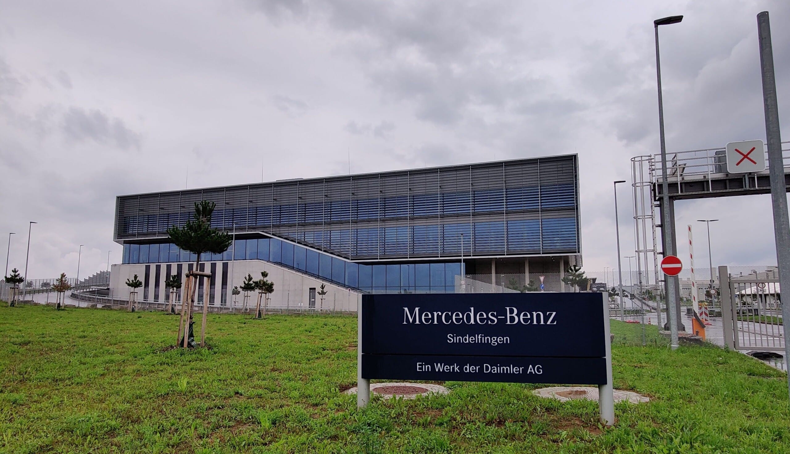 Mercedes sparatoria Sindelfingen