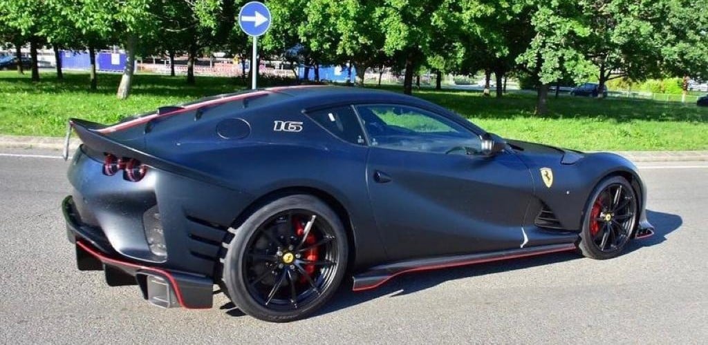 leclerc ferrari 812 competizione