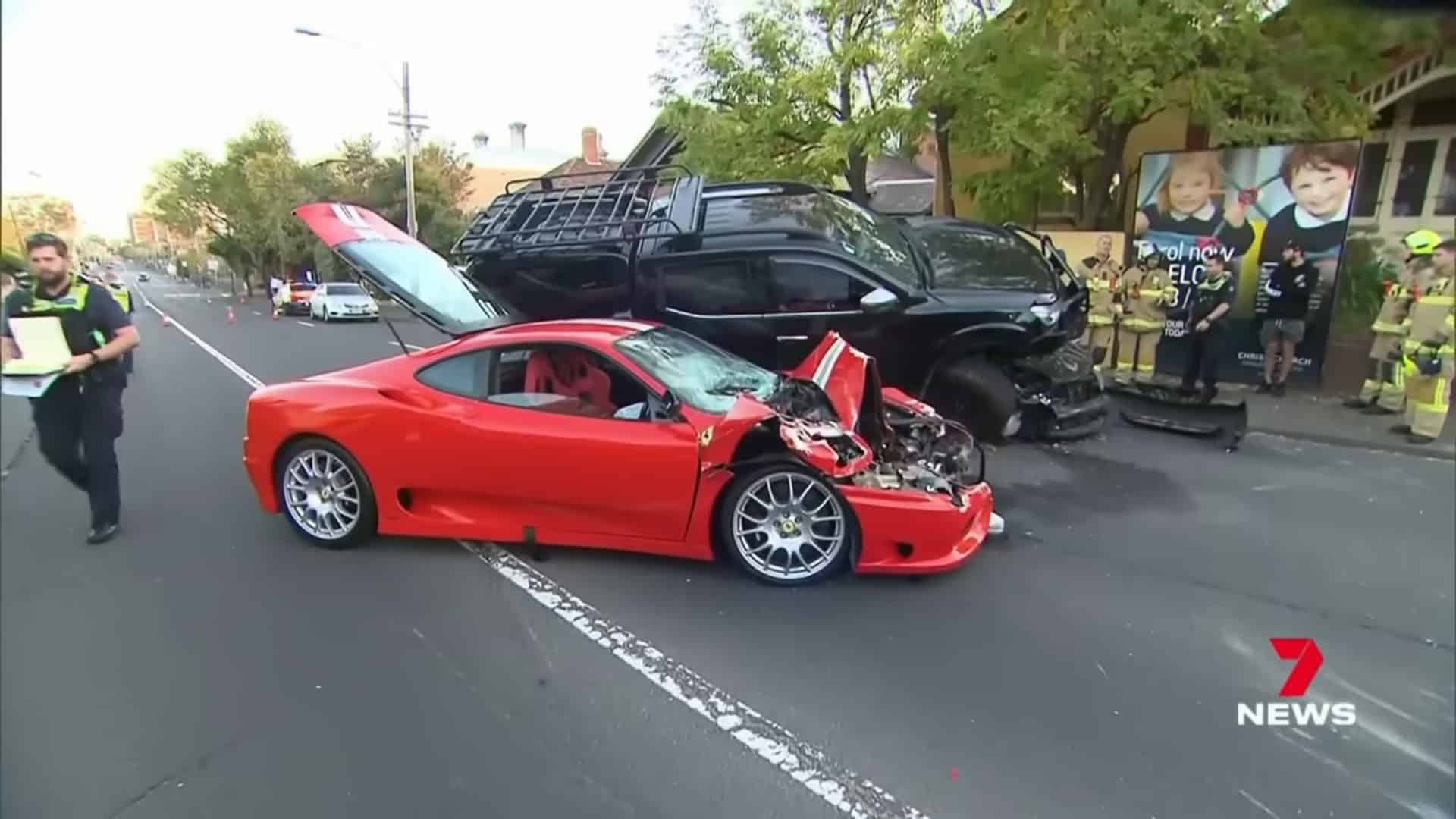 incidente ferrari 360 challenge