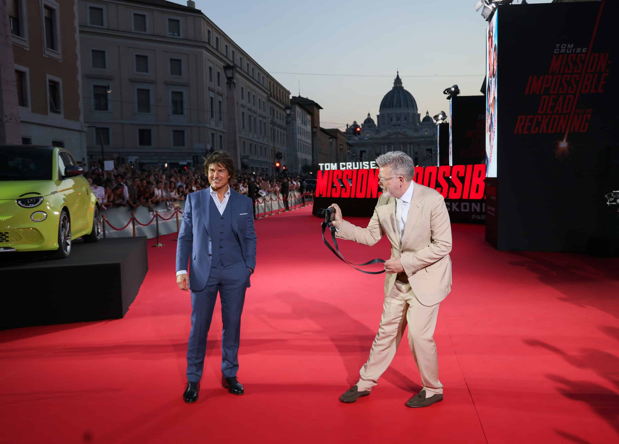 Tom Cruise and Christopher McQuarrie