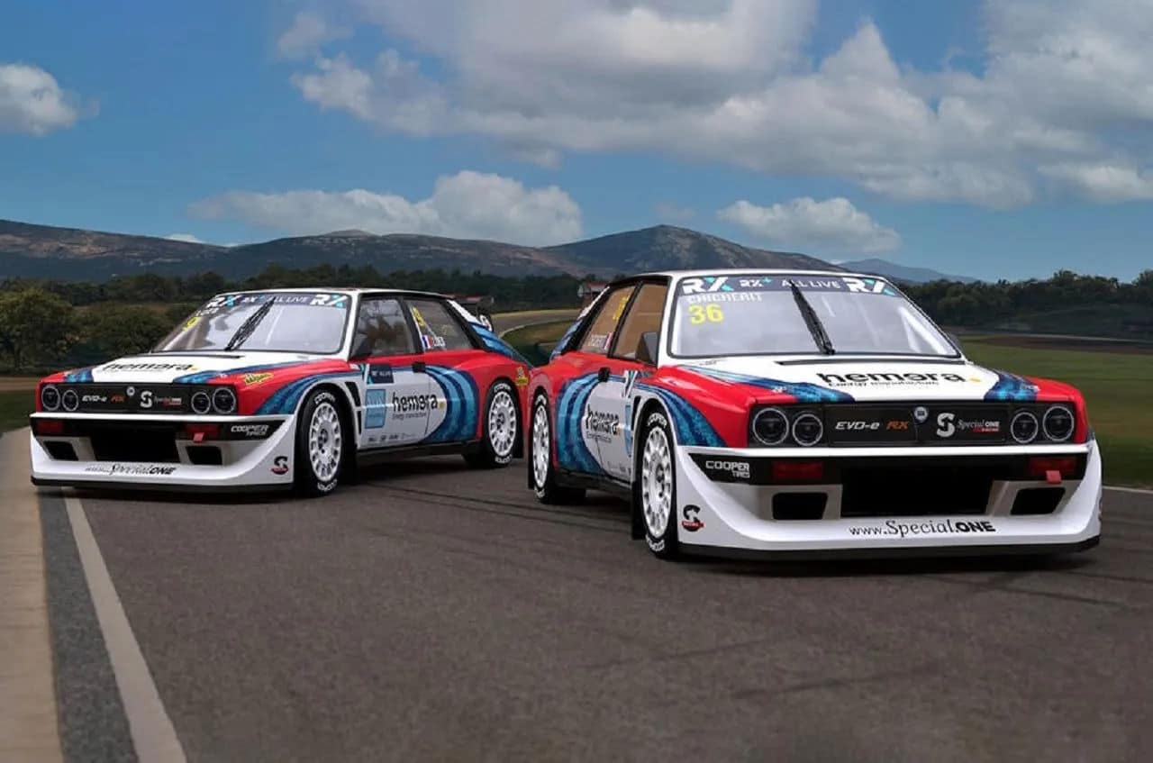 Le Lancia Delta elettriche del WRX sono andate distrutte