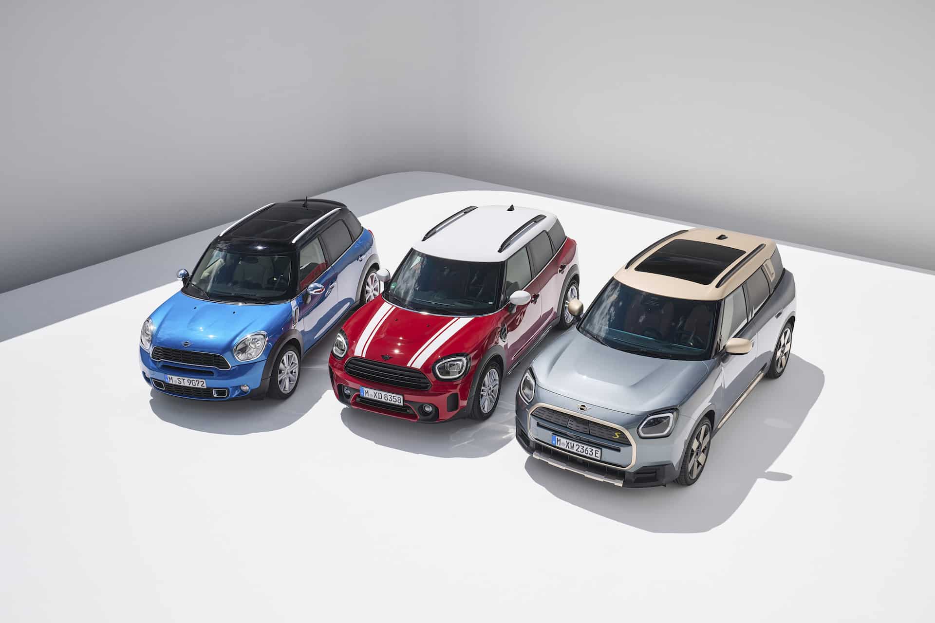 MINI Countryman 2024 tre generazioni