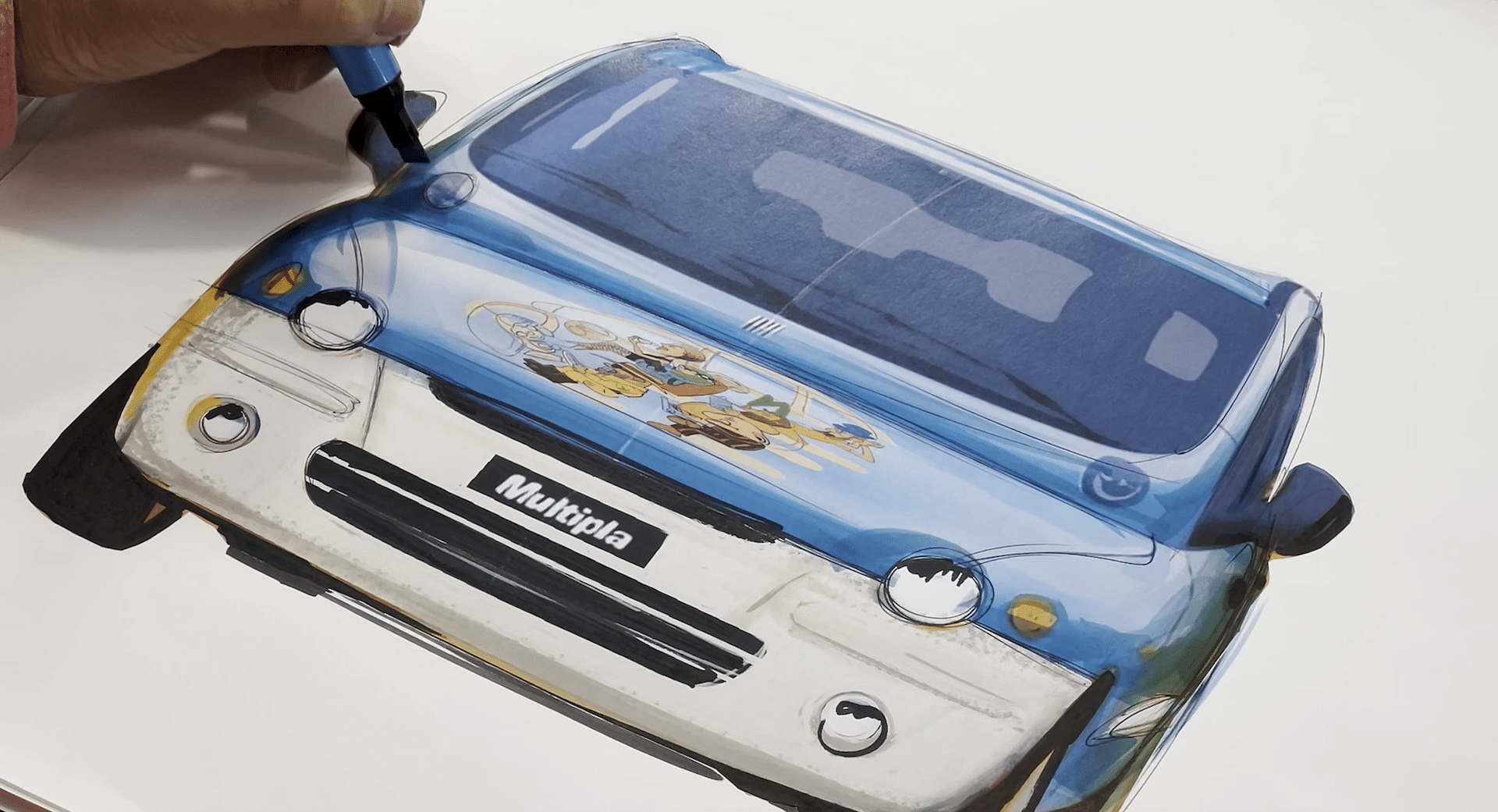 FIAT Multipla 6×6, un esemplare unico speciale festeggia i 25 anni