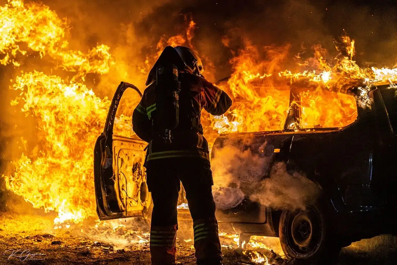 Auto a fuoco termica elettrica