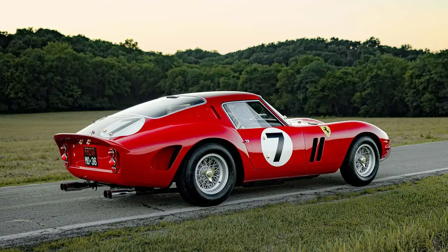 Ferrari 250 GTO retro