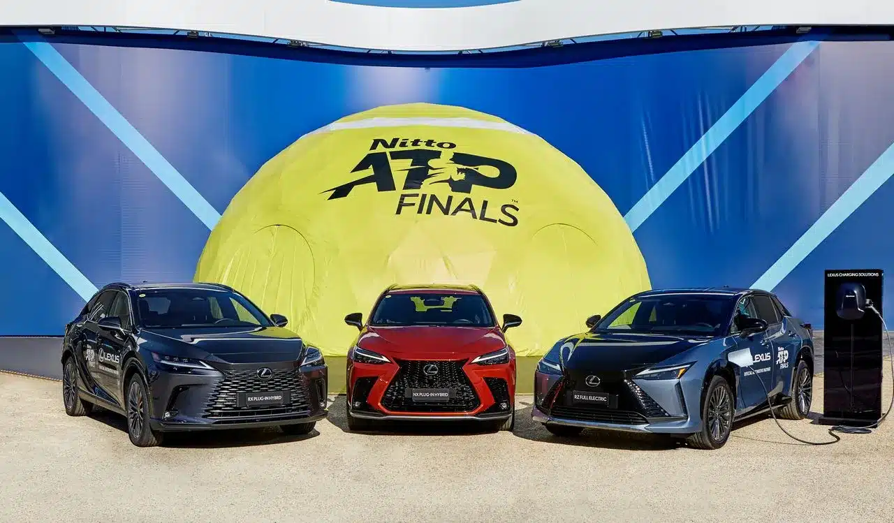 Lexus è l’auto ufficiale delle Nitto ATP Finals di Torino