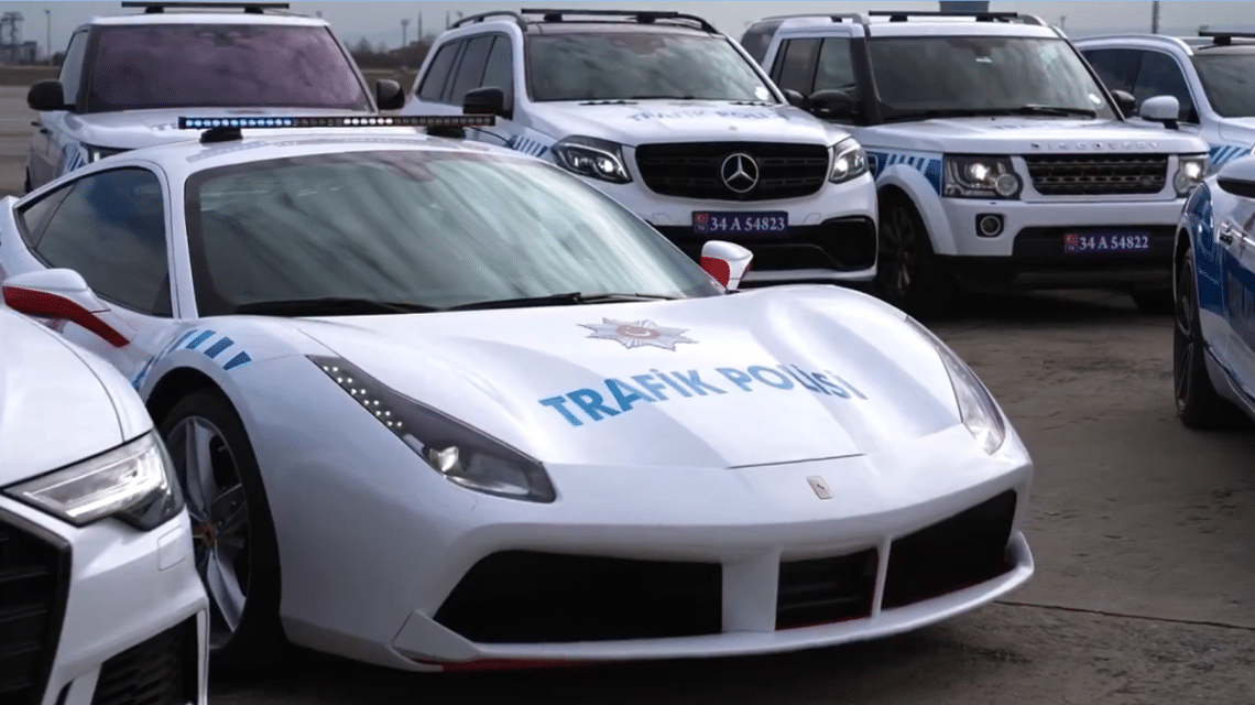 ferrari polizia turca