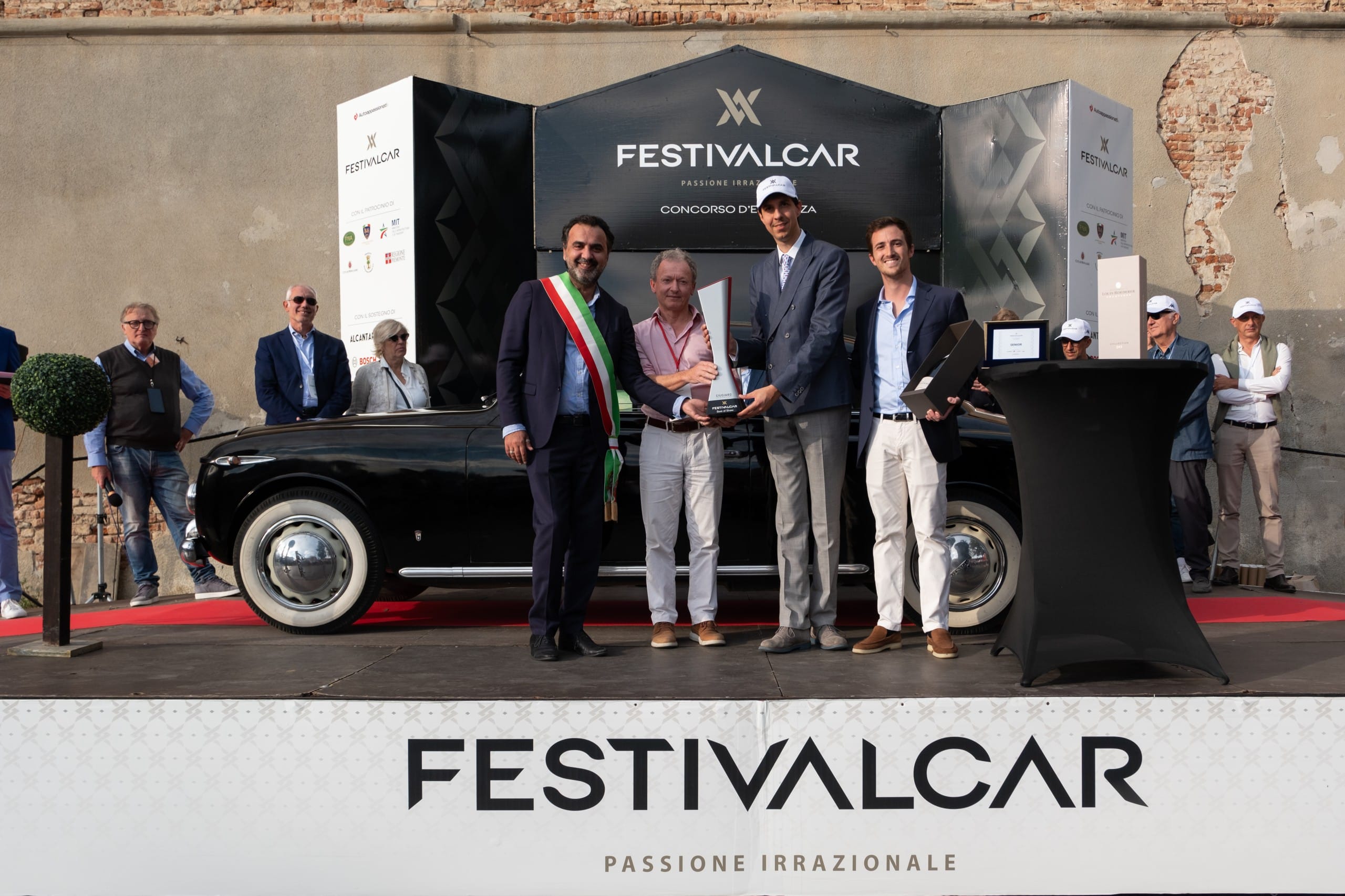 Lancia Aurelia B52 Coupè Bertone trionfa al Festival Car 2024