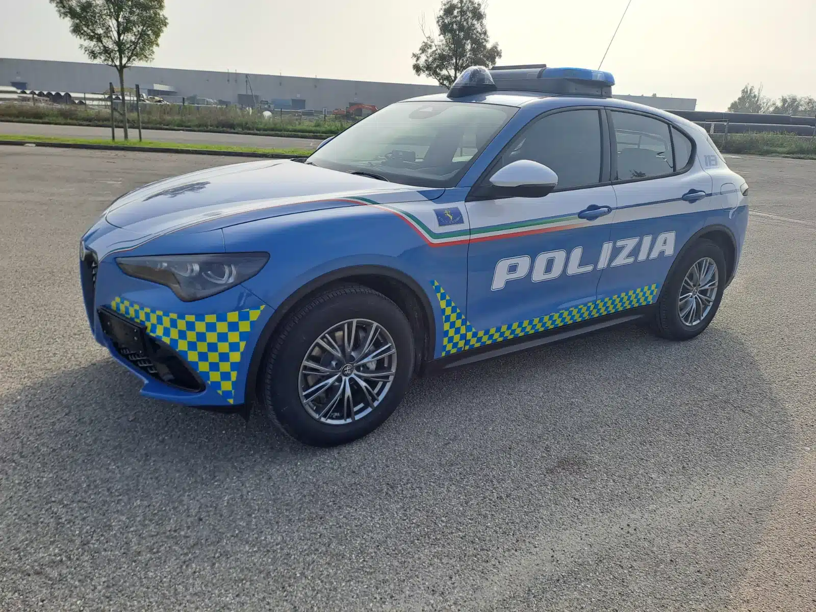 Alfa Romeo Stelvio della Polizia: ecco la prima in divisa