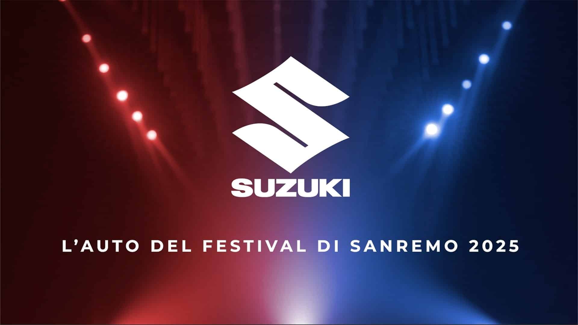 Suzuki è l’Auto del Festival di Sanremo 2025